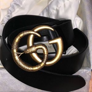 Gucci Snake Belt 75cm